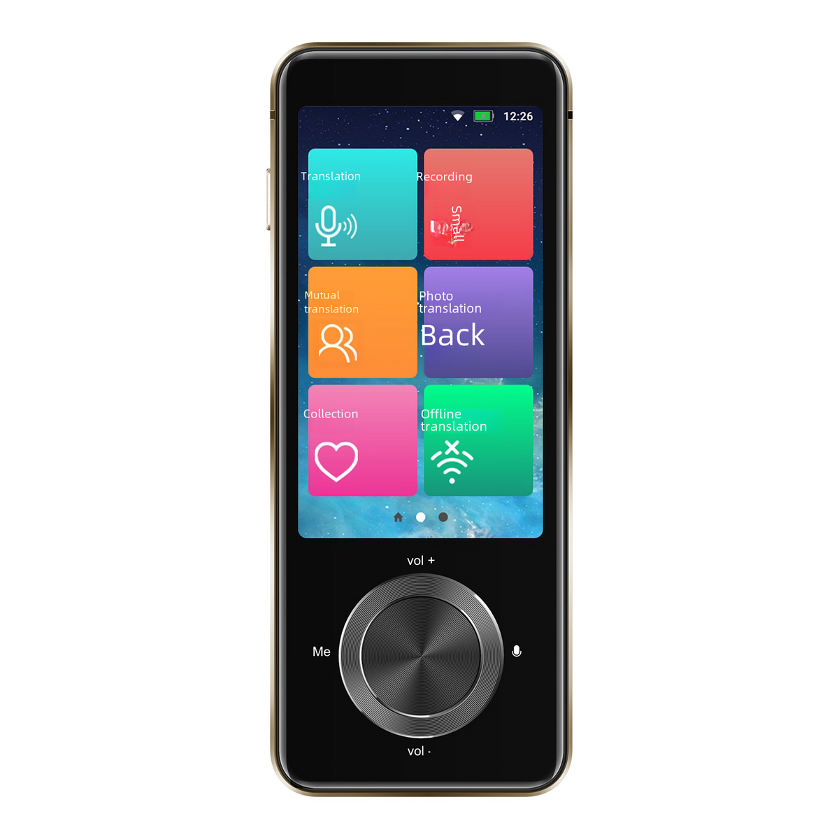 M9 Smart Voice Translator with WiFi and Camera
